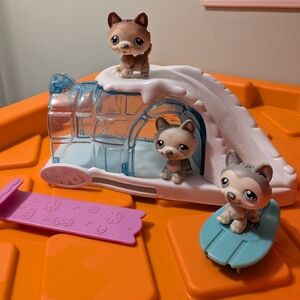 LPS 2005 G1 Polar Puppies Playset ❄️